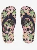 Girls 4-16 Vista Loreto Flip-Flops - Lt Navy/Pink sold by Roxy