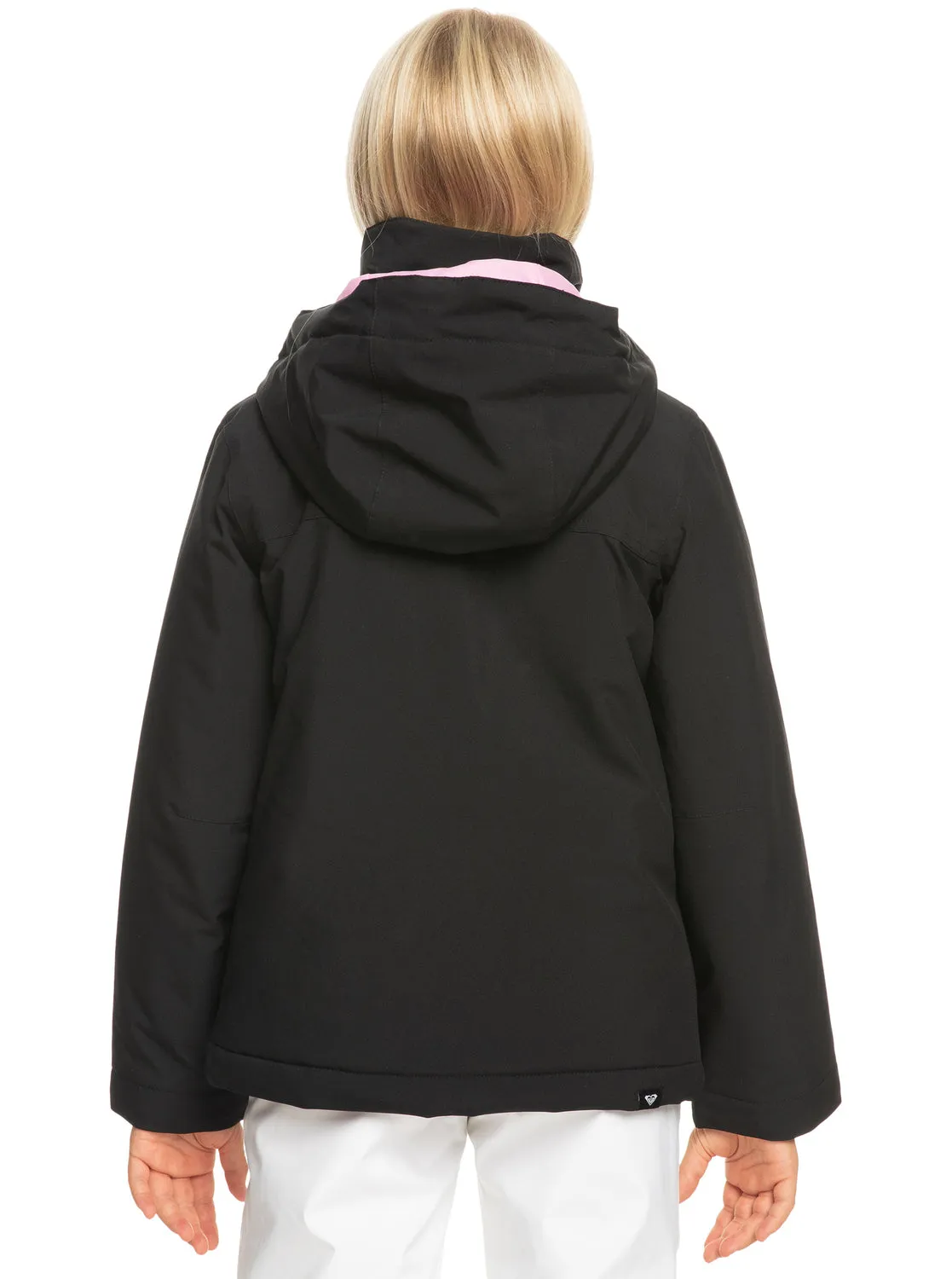 Girls 4-16 Galaxy Technical Snow Jacket - True Black Blurry Flower sold by Roxy product image thumbnail 3