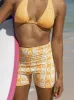 Wavy Babe Boyleg Bikini Bottoms - Ambroisia Wave Babe Small sold by Roxy