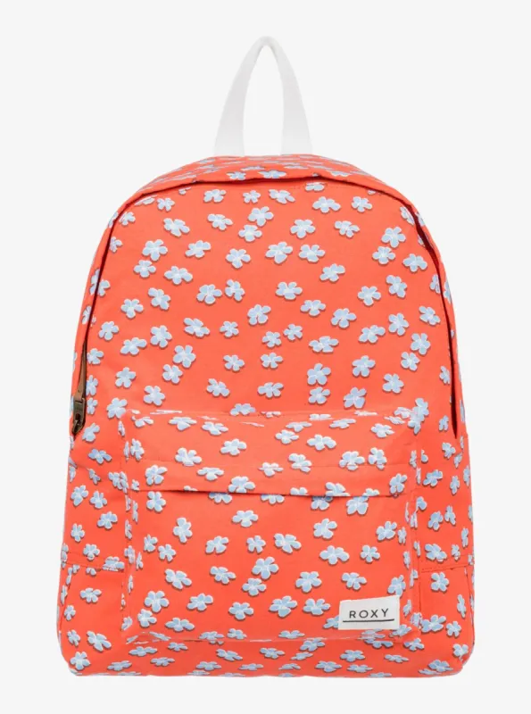 Sugar Baby Canvas 16L Small Backpack - Tiger Lily Flower Rain sold by Roxy