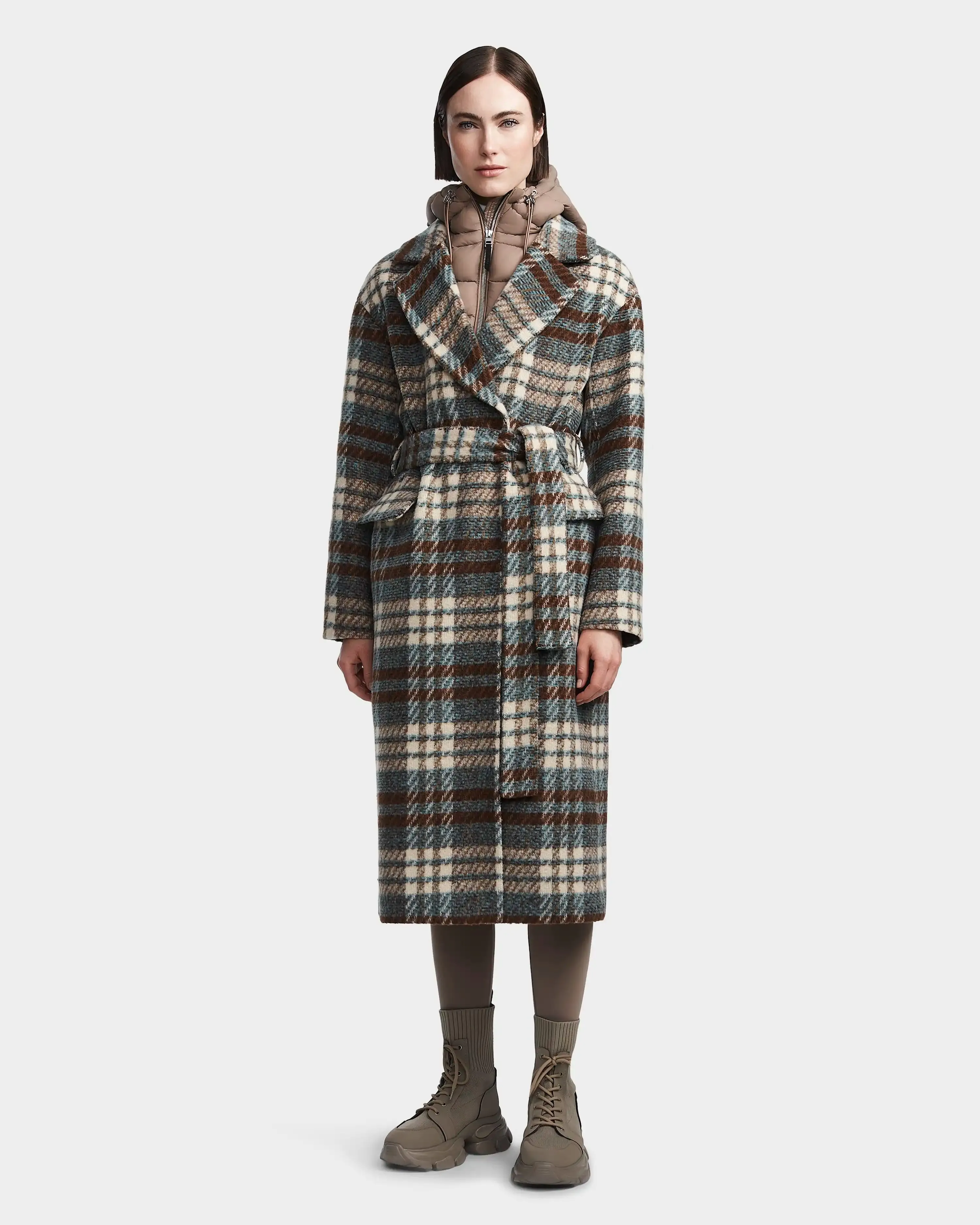 LILA - L123557 PLAID-SAND sold by RUDSAK