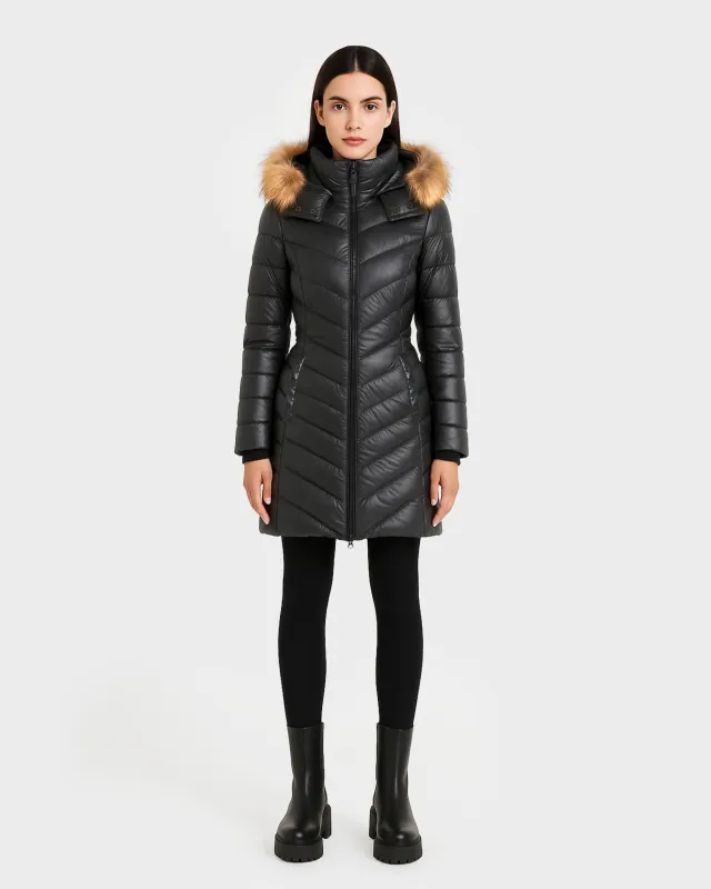 ALESSIA - 4120501  BLACK-NATURAL sold by RUDSAK