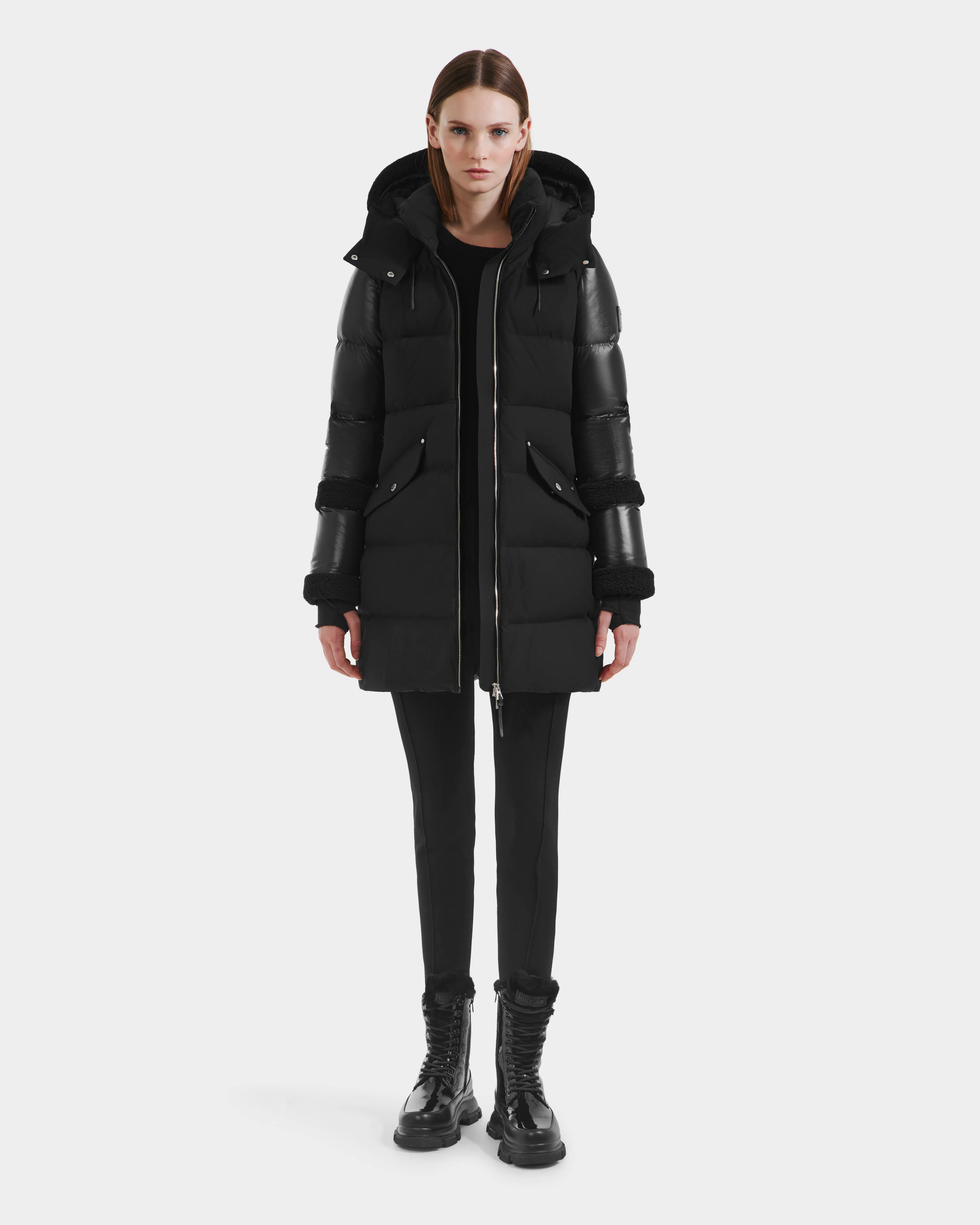 AUDREY L - 8124585 Black/Black sold by RUDSAK