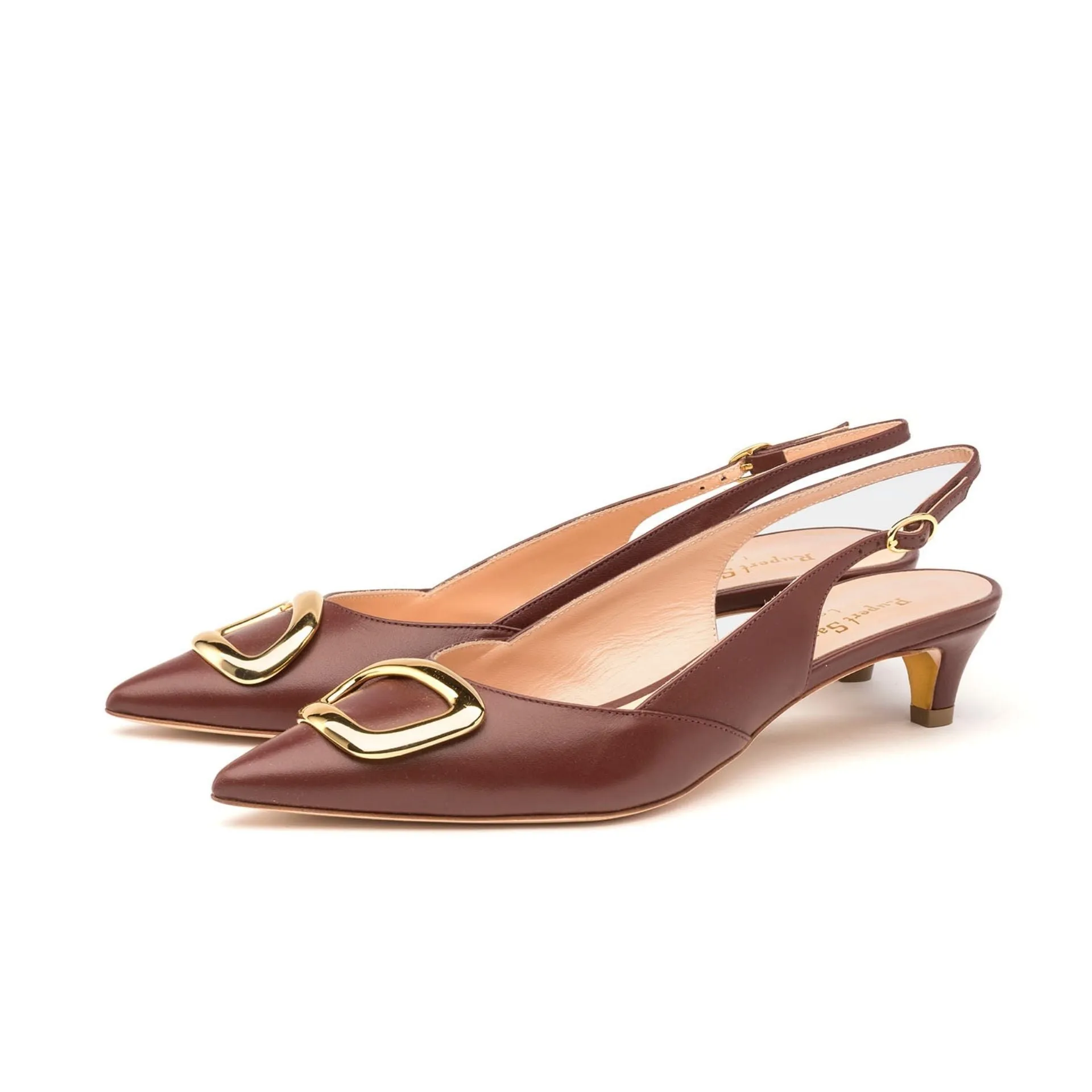 Misty Ring Maroon Nappa sold by Rupert Sanderson product image thumbnail 2