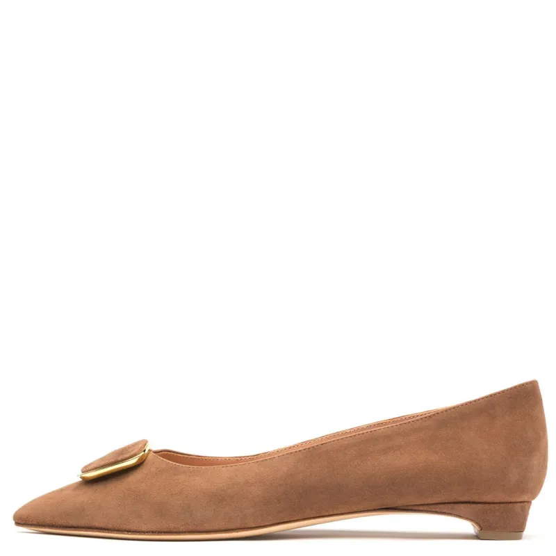 Orissa Double Mocha Suede sold by Rupert Sanderson