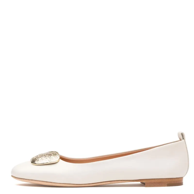 Vedette Ripple Off White Nappa sold by Rupert Sanderson