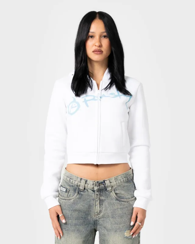 Mccop Crop Zip Thru Hooded Fleece sold by Rusty