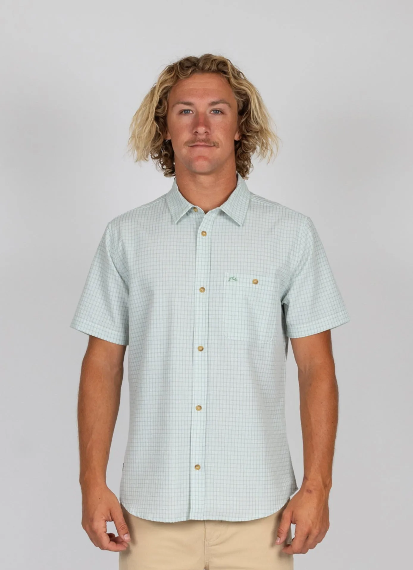 Watkins Ss Woven Shirt sold by Rusty