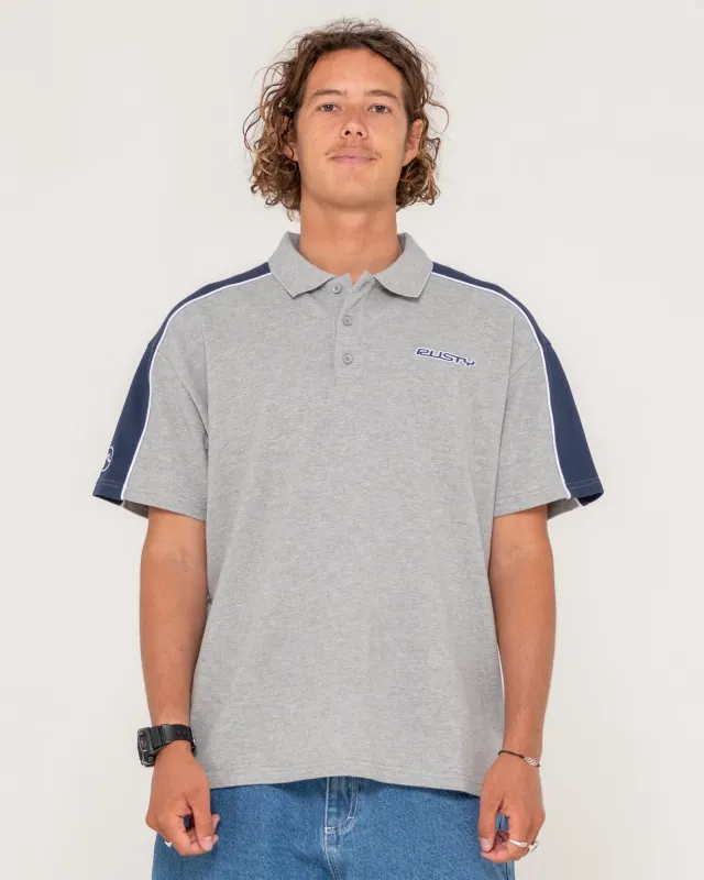 Straight Shooter Short Sleeve Polo made by Rusty