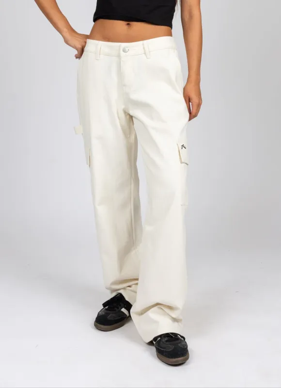 Emmy Low Straight Cargo Pant made by Rusty