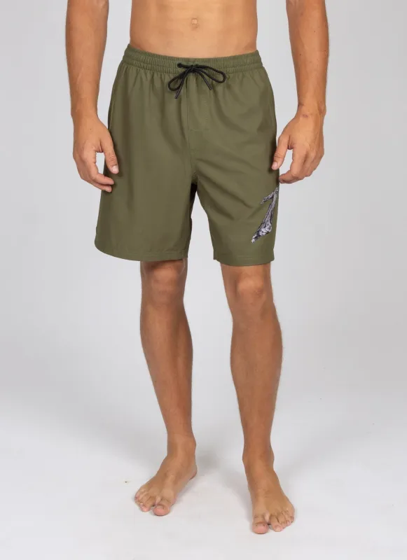 Embers Elastic Boardshort sold by Rusty