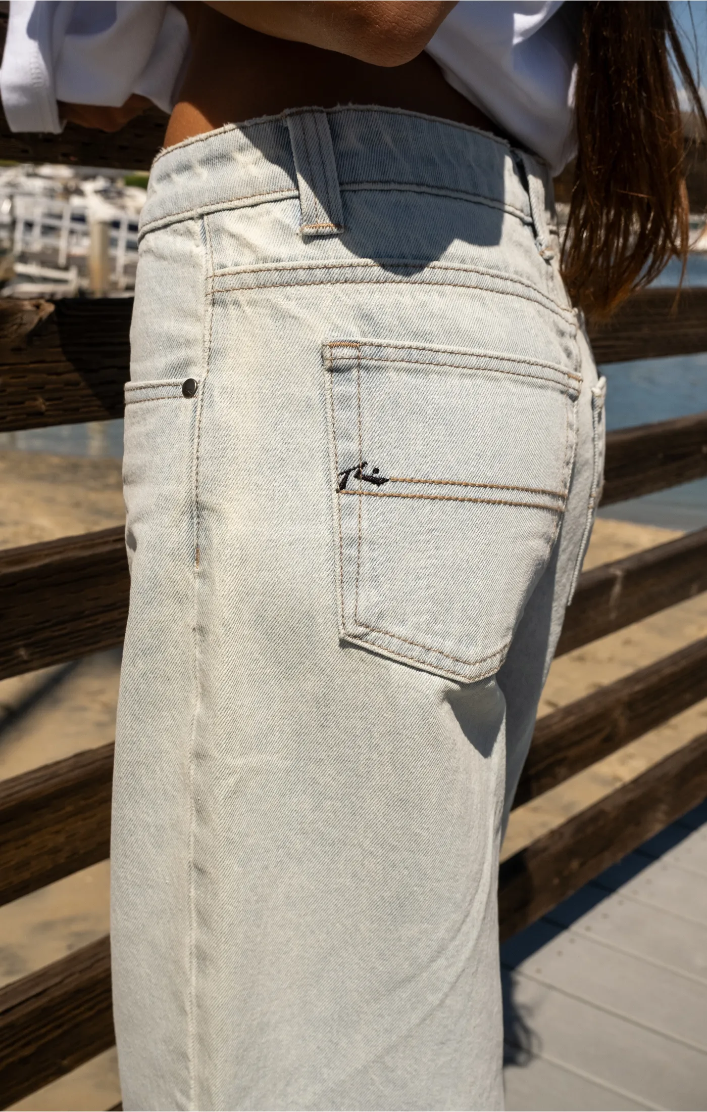 Low Rise Super Wide Leg Denim sold by Rusty product image thumbnail 2
