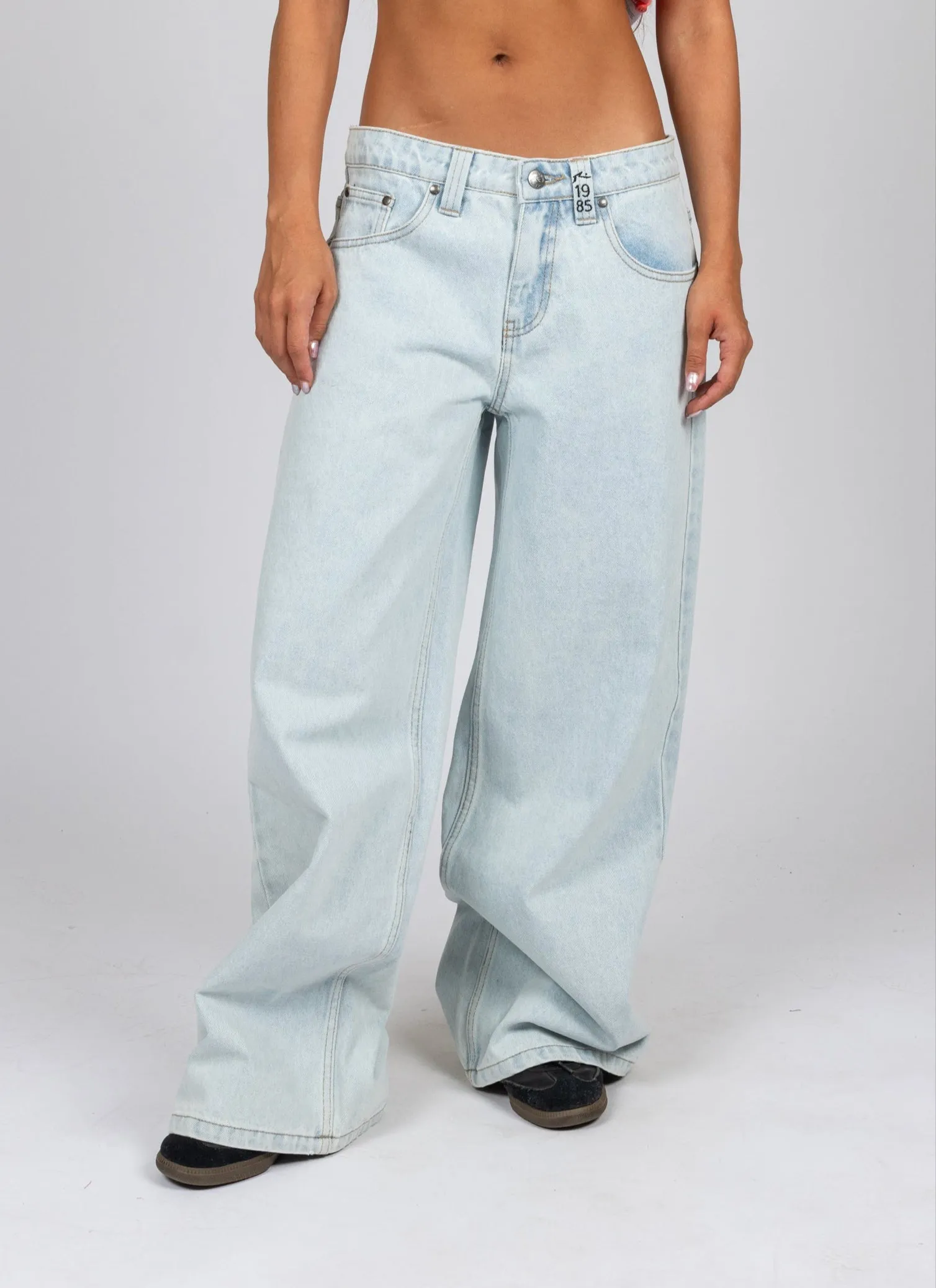 Low Rise Super Wide Leg Denim sold by Rusty product image thumbnail 4