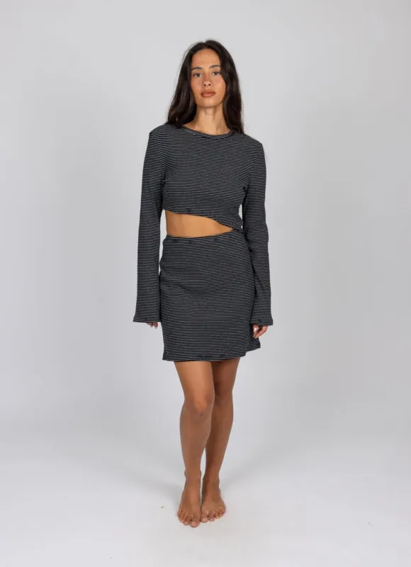 Chloe Stripe Ls Mini Dress sold by Rusty