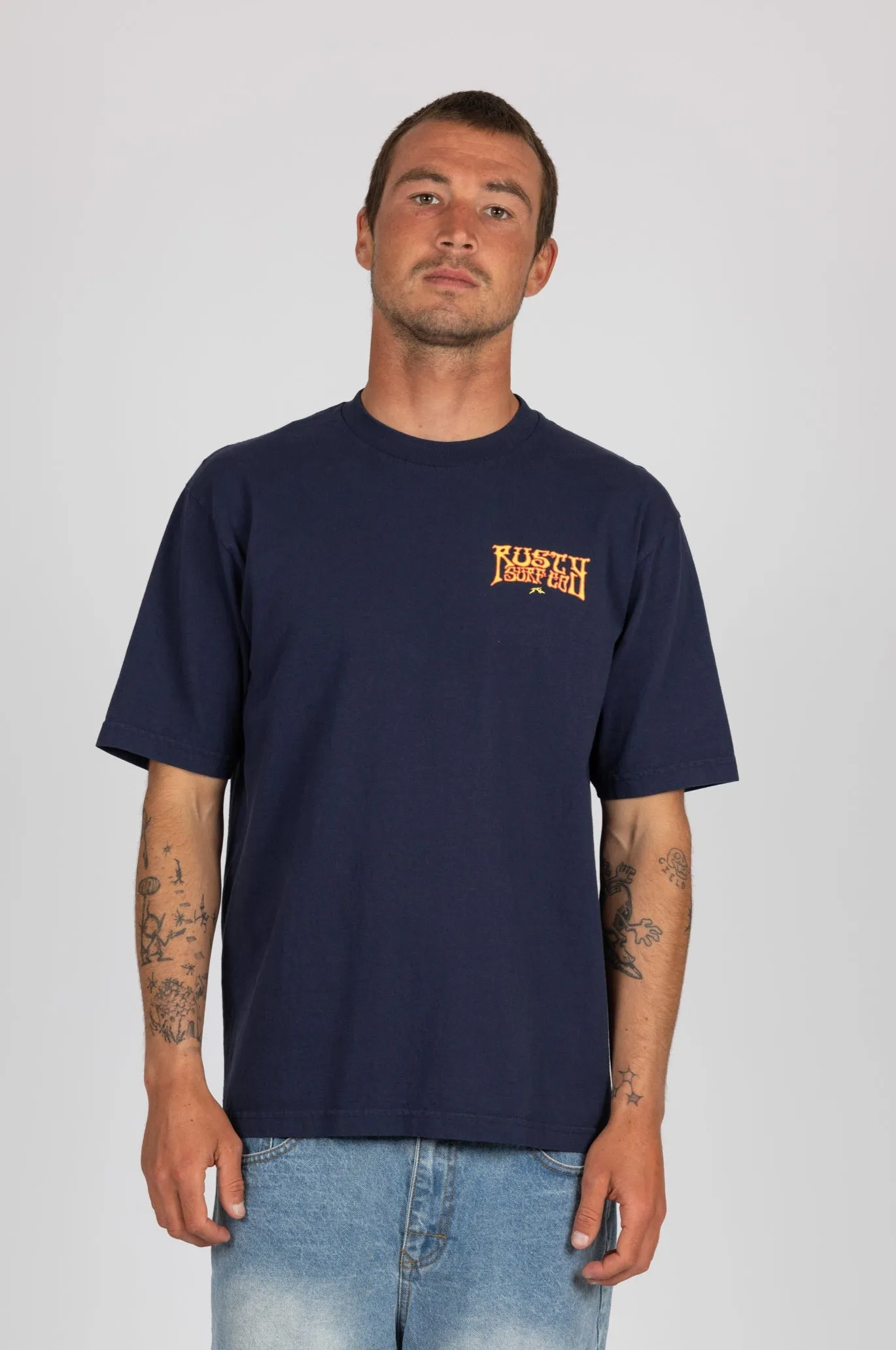 GR8FL H8FL Short Sleeve Tee sold by Rusty