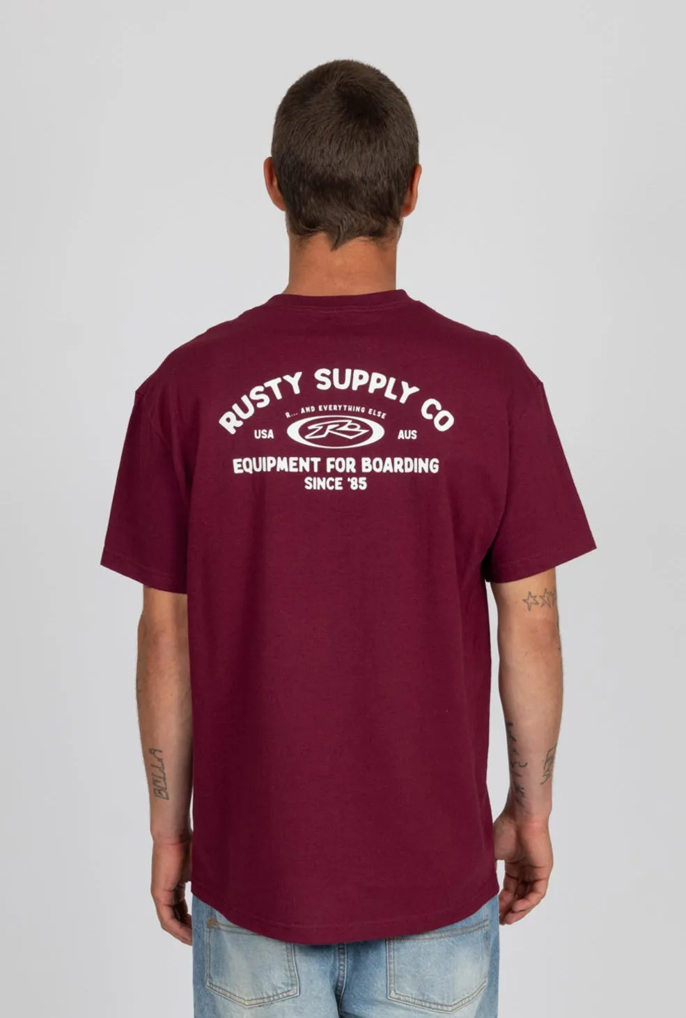 Supply Co Short Sleeve Tee sold by Rusty product image thumbnail 2