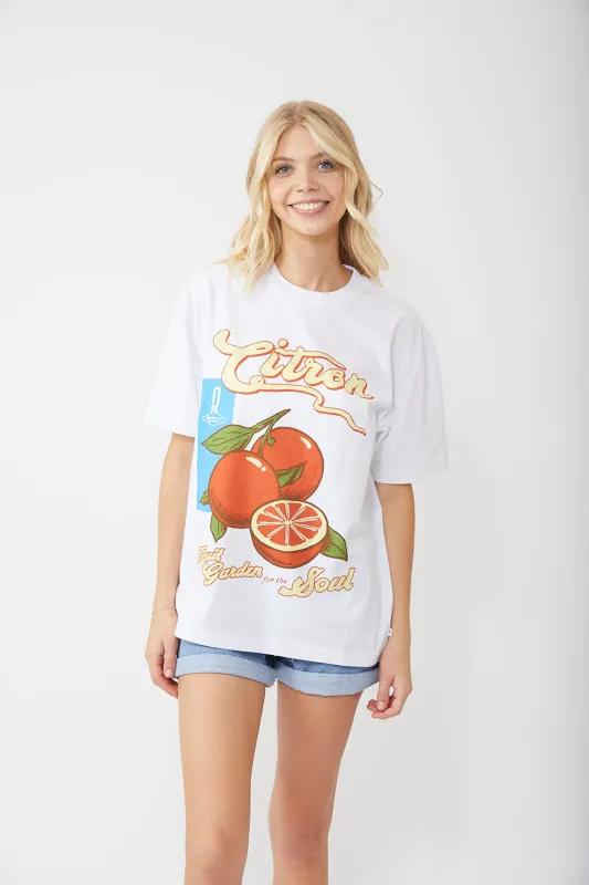 Citron Oversize Tee sold by Rusty