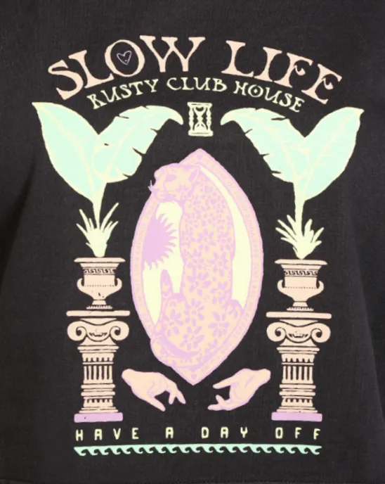 Slow Life Relaxed Cropped Muscle sold by Rusty product image thumbnail 3