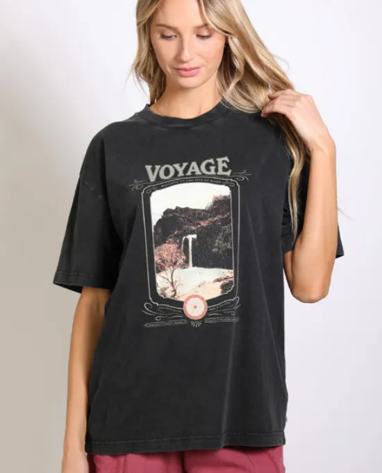 Voyage Boyfriend Fit Tee sold by Rusty