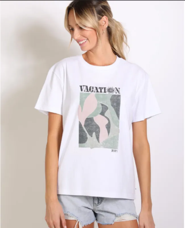 Vacation Relaxed Fit Tee sold by Rusty