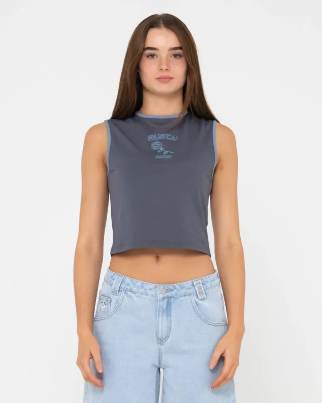 RUSTY ROSE SLIM FIT SLEEVELESS TANK sold by Rusty