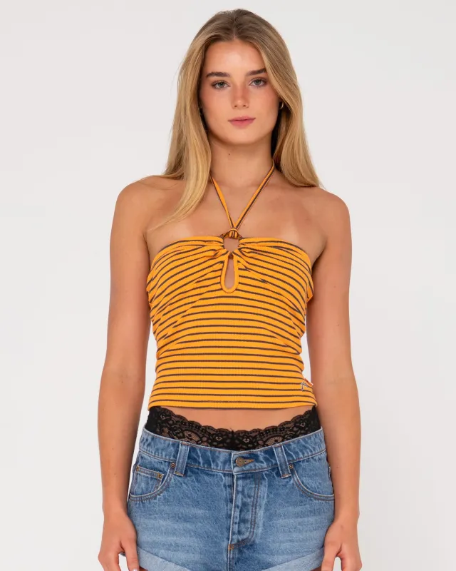 Emma Ring Skimmer Top made by Rusty