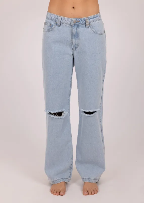 Kacie Low Rise Ripped Denim Jean sold by Rusty