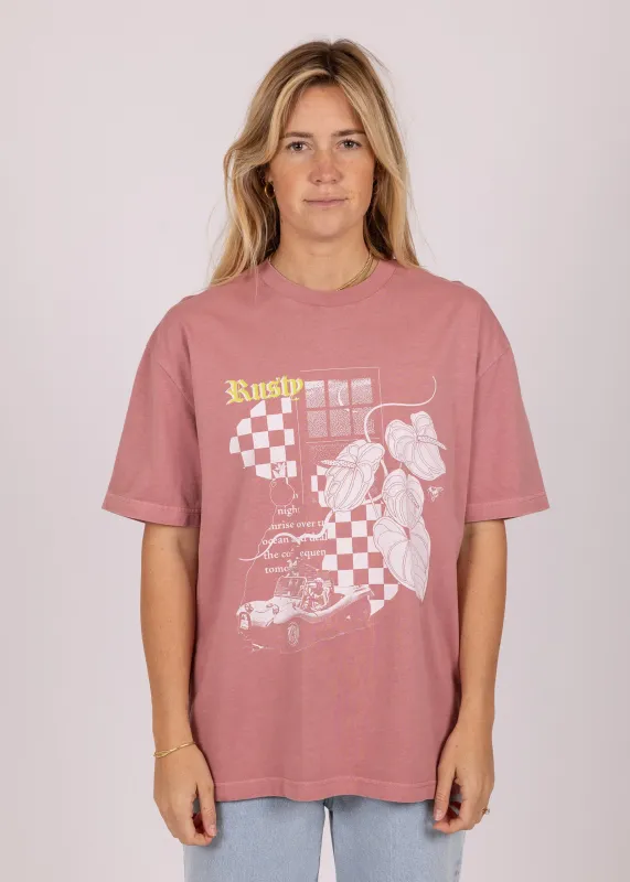 Rusty Nightlight Oversize Tee sold by Rusty