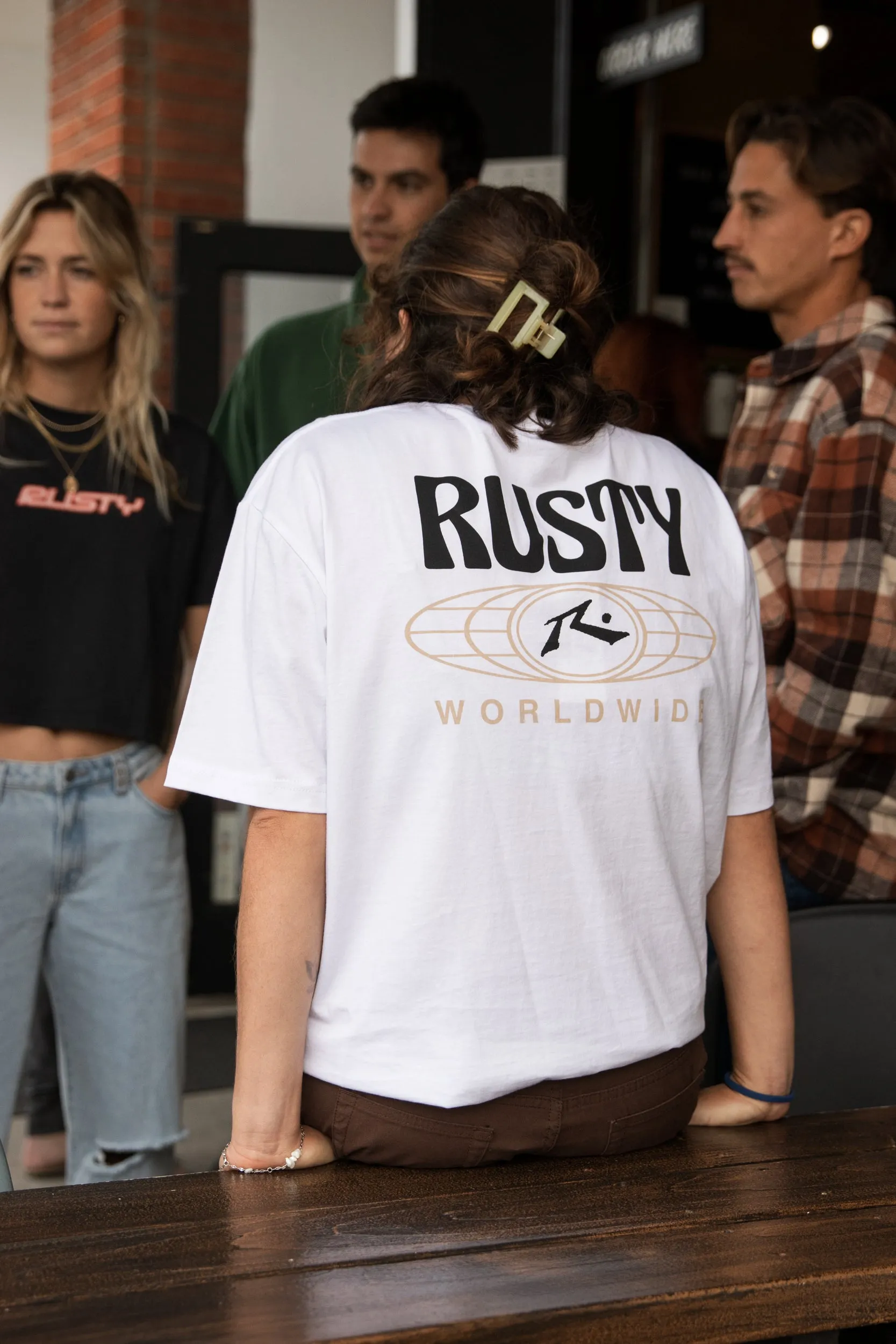 World Wide Relaxed Tee sold by Rusty product image thumbnail 2