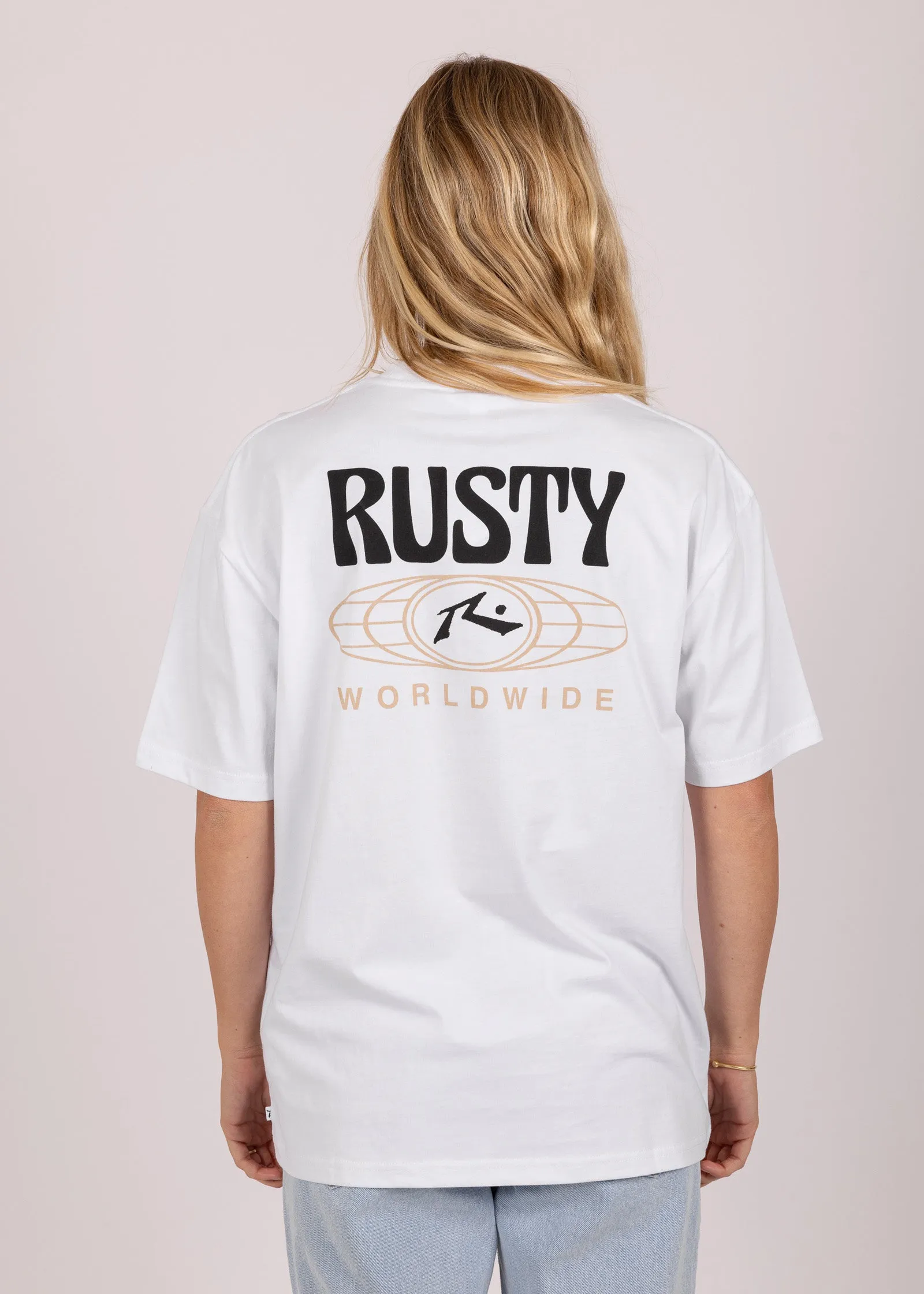 World Wide Relaxed Tee sold by Rusty product image thumbnail 3