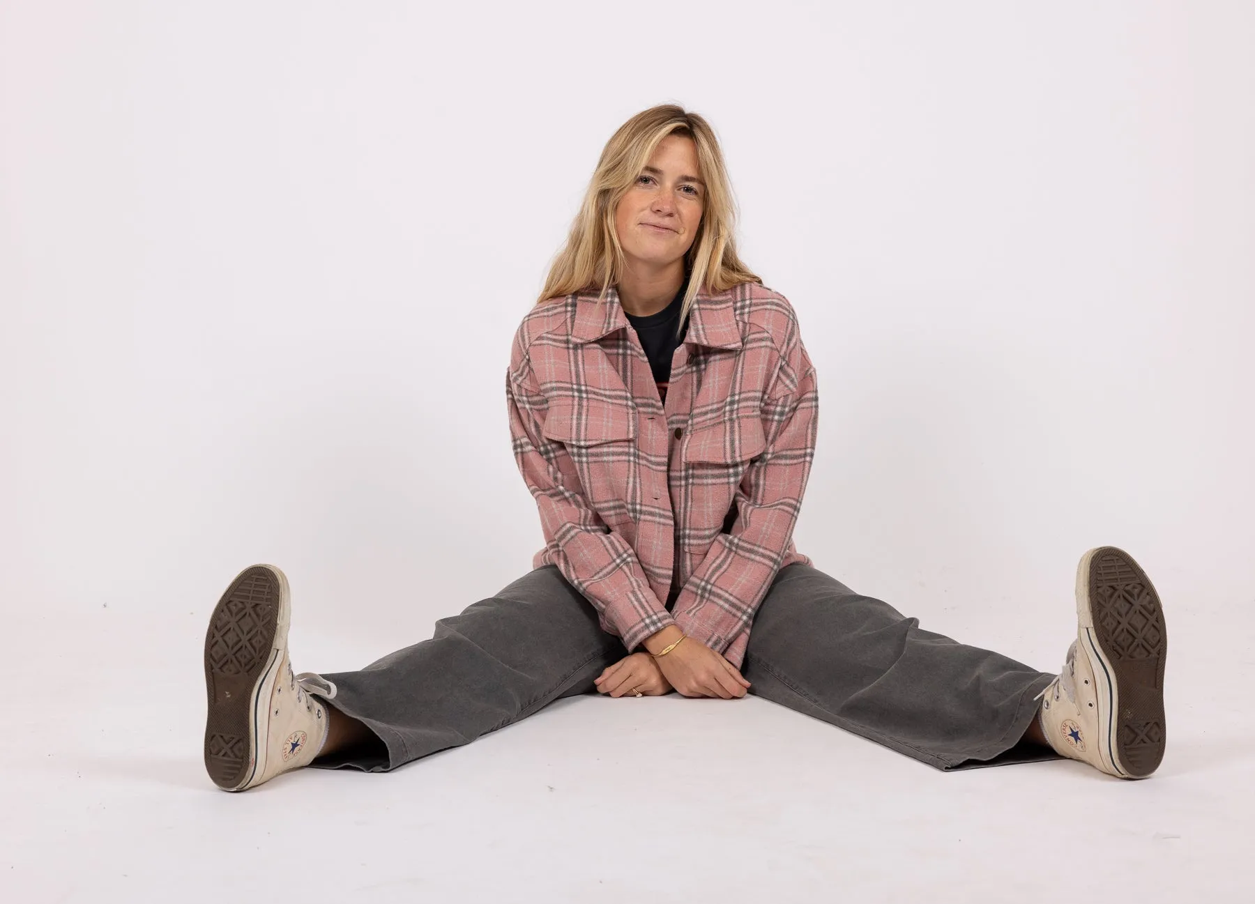 Dana Plaid Over Shirt sold by Rusty product image thumbnail 4