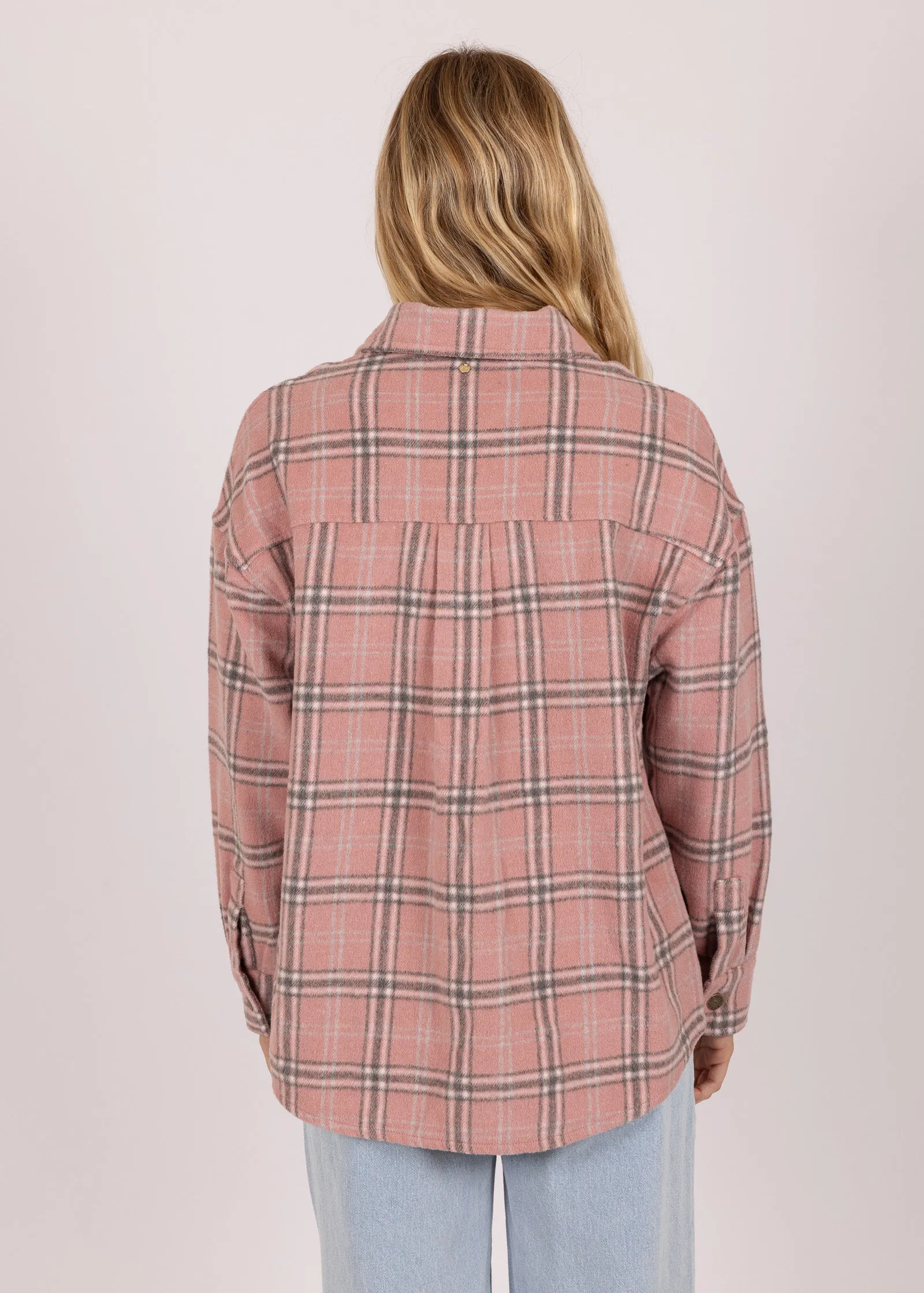 Dana Plaid Over Shirt sold by Rusty product image thumbnail 2