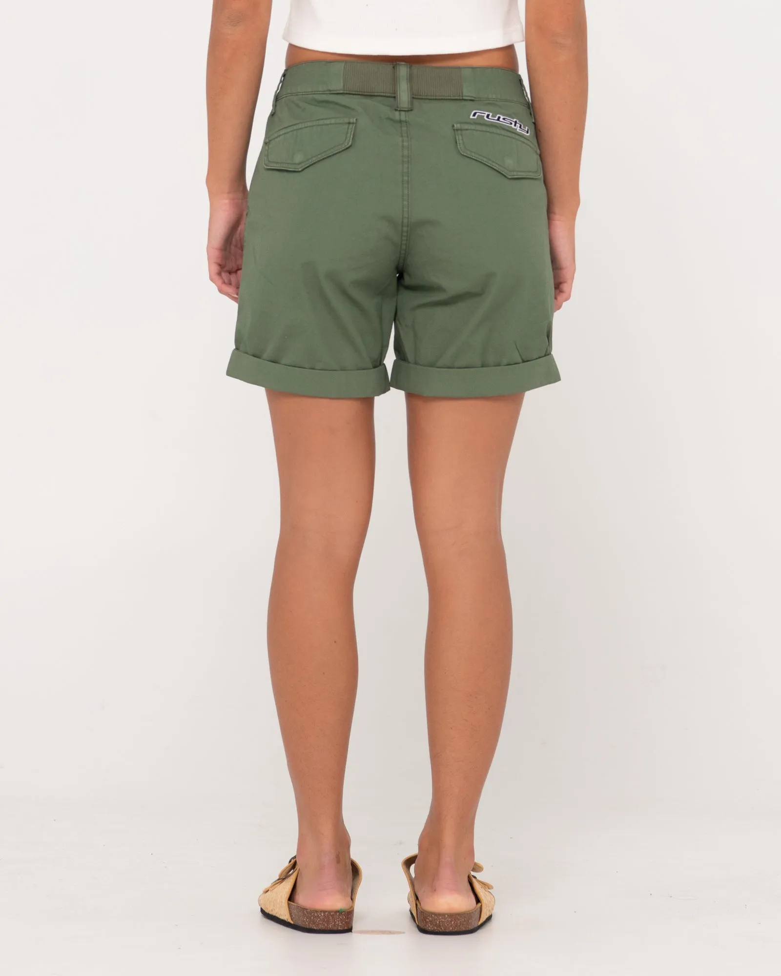 Cadet Low Rise Canvas Short sold by Rusty product image thumbnail 3