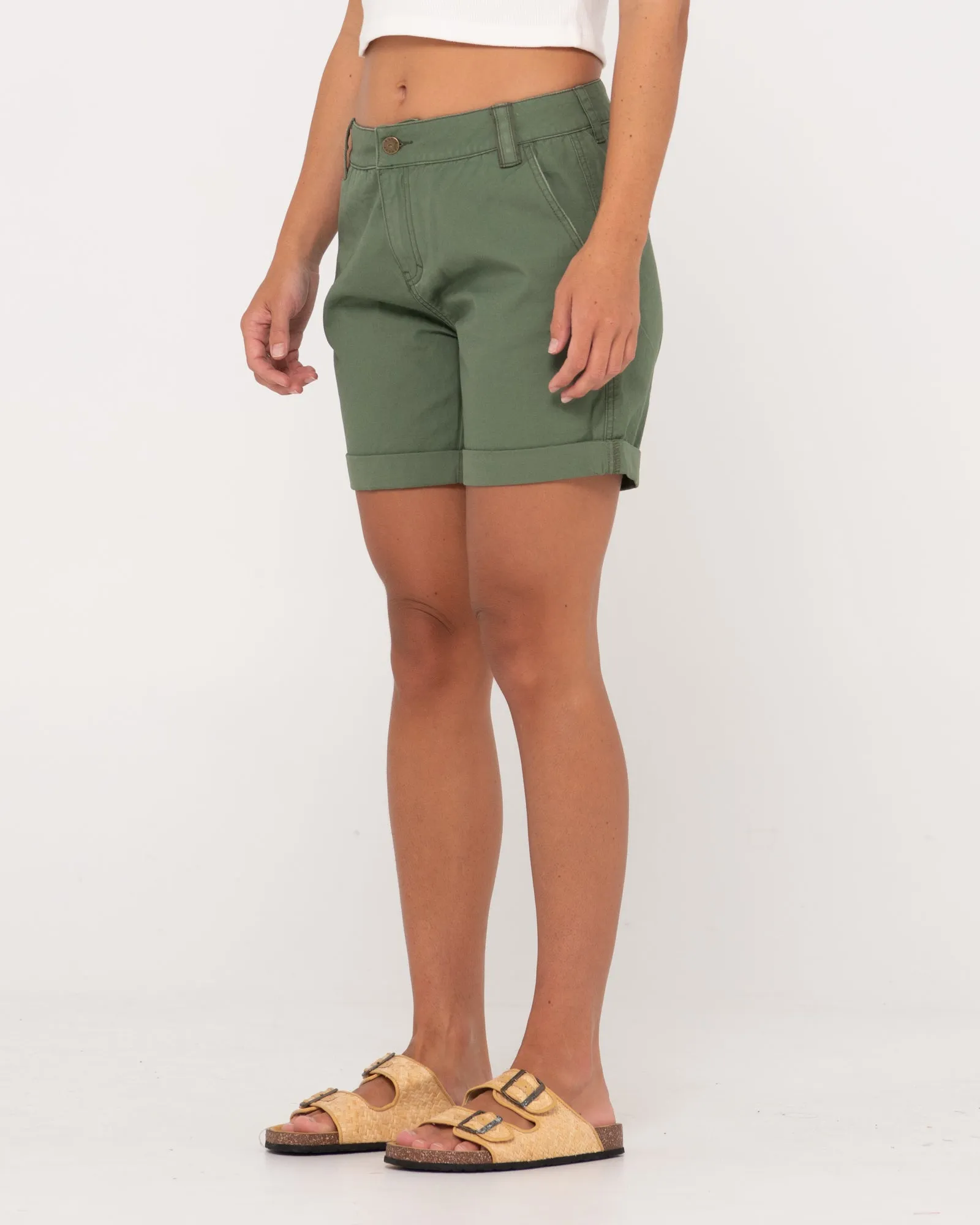 Cadet Low Rise Canvas Short sold by Rusty product image thumbnail 4