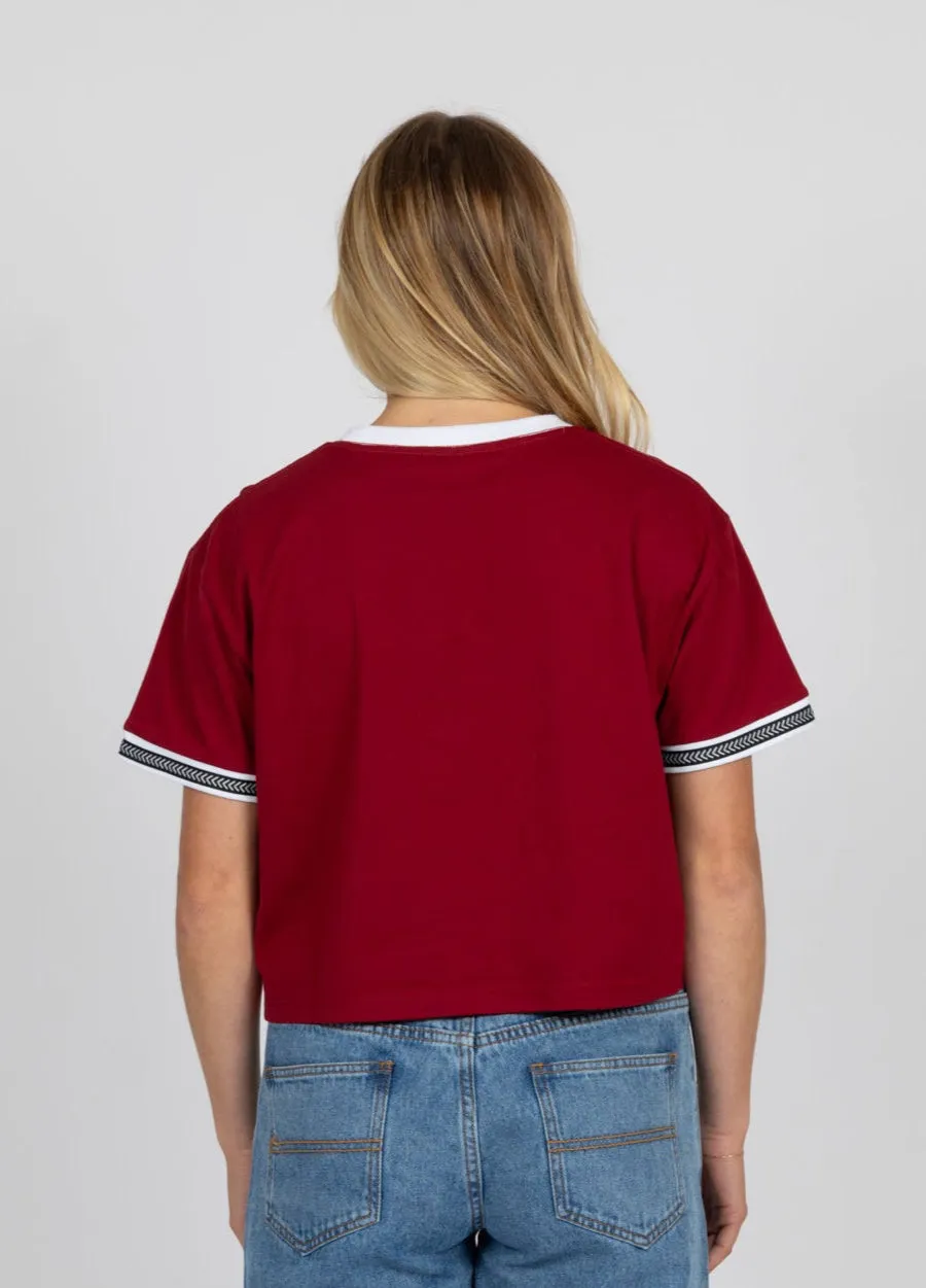 Tail Slide Crop Tee sold by Rusty product image thumbnail 2
