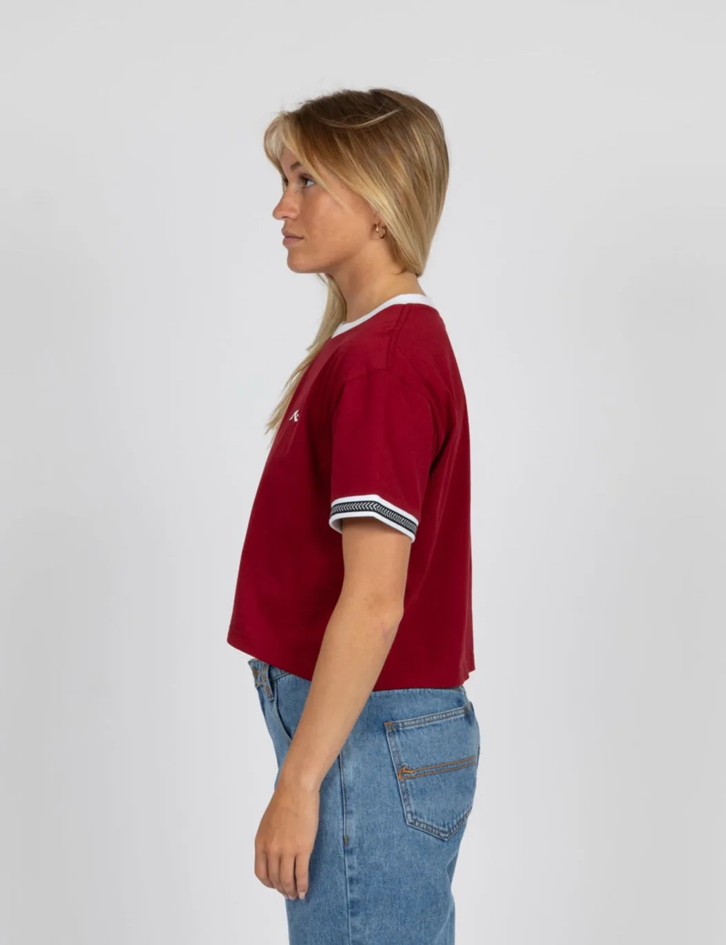 Tail Slide Crop Tee sold by Rusty product image thumbnail 3