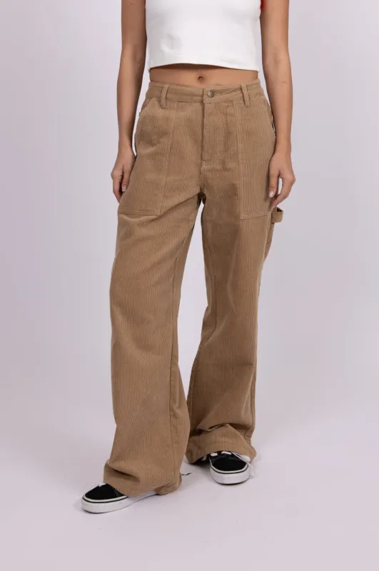 Riley Mid Rise Cord Pant sold by Rusty