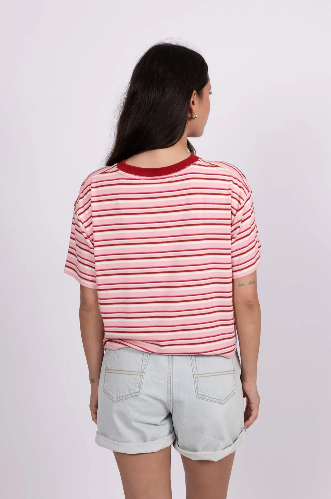 Penny Stiped Crop Tee sold by Rusty product image thumbnail 2