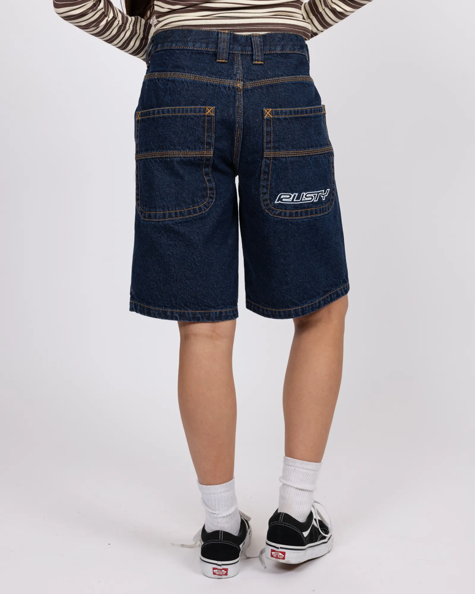 Flip Mommy Low Rise Denim Jort sold by Rusty product image thumbnail 2