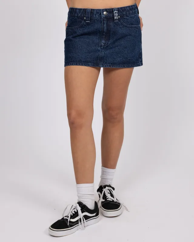 Flip Mommy Low Rise Denim Skirt sold by Rusty