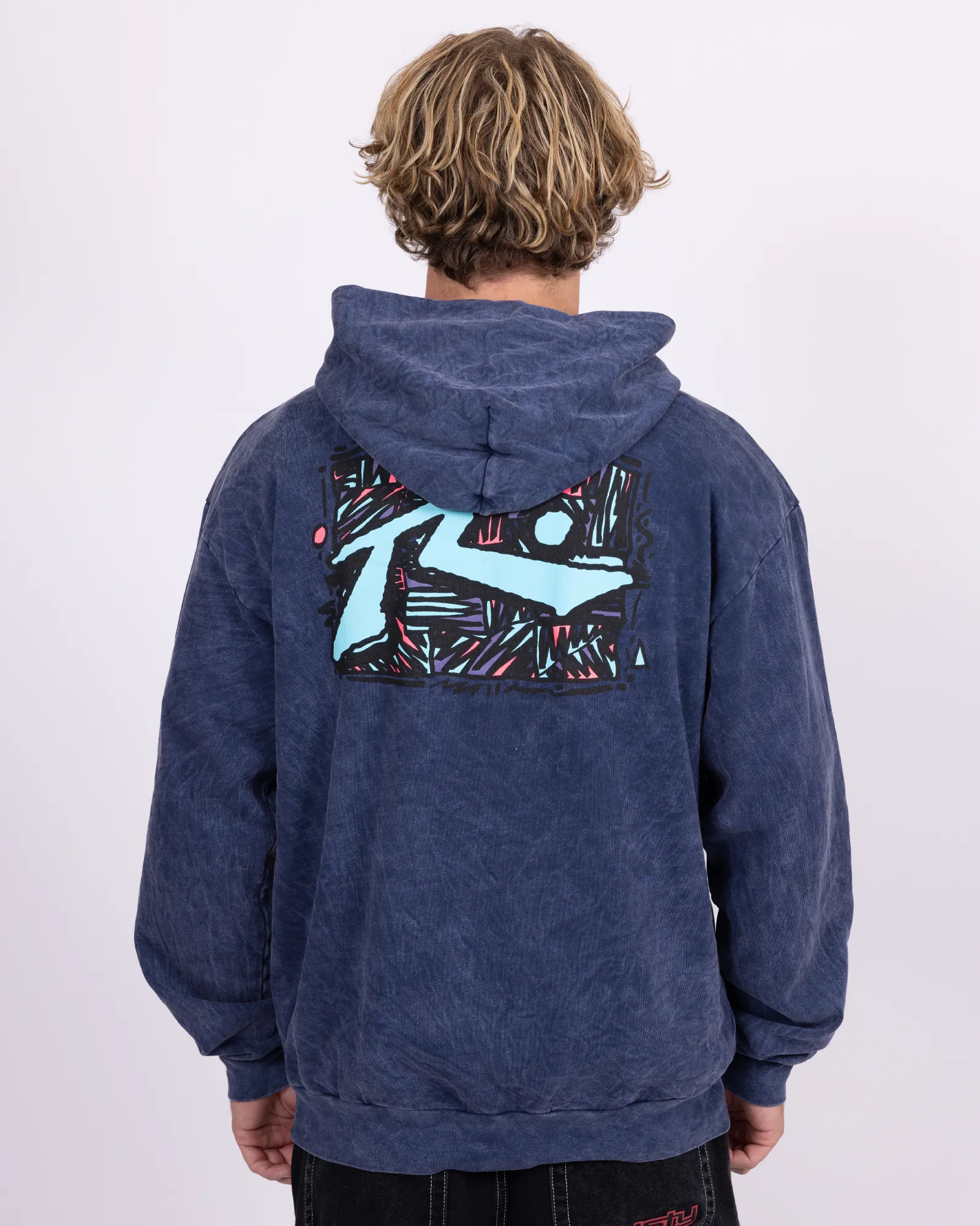 Zig Zag Hooded Pull Over sold by Rusty product image thumbnail 2
