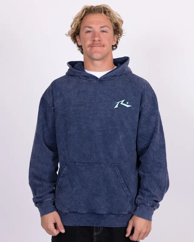 Zig Zag Hooded Pull Over sold by Rusty