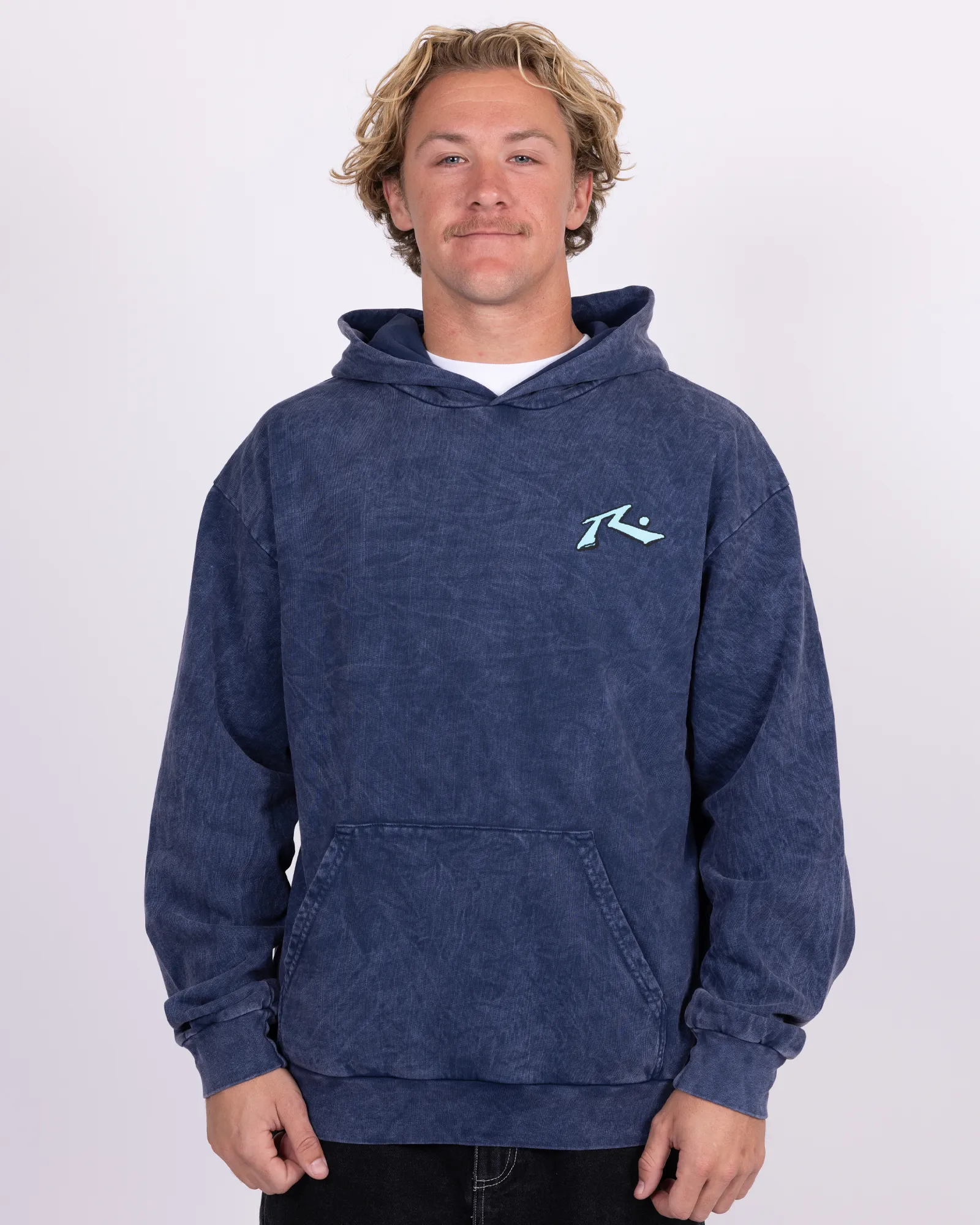 Zig Zag Hooded Pull Over sold by Rusty