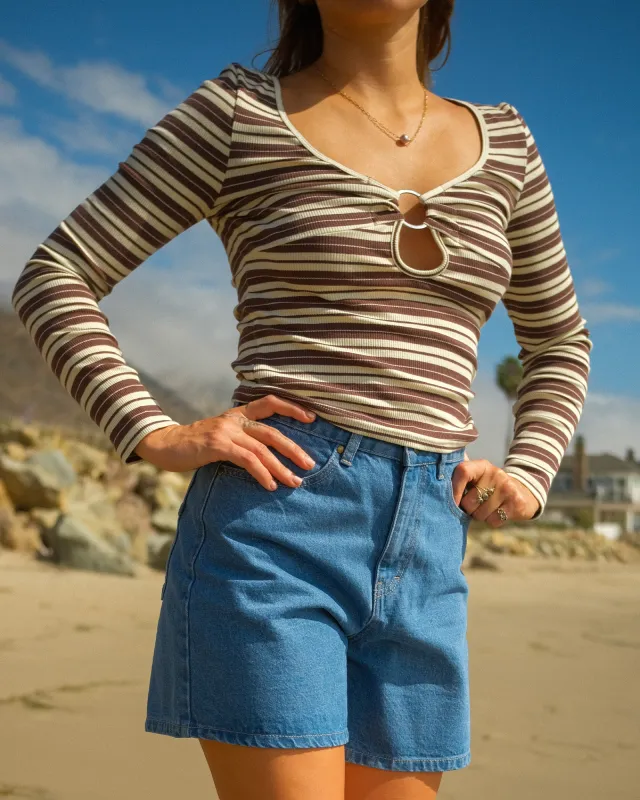 Emma Ring Long Sleeve Top sold by Rusty