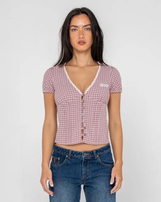 Peggy Sue Button Down Blouse sold by Rusty