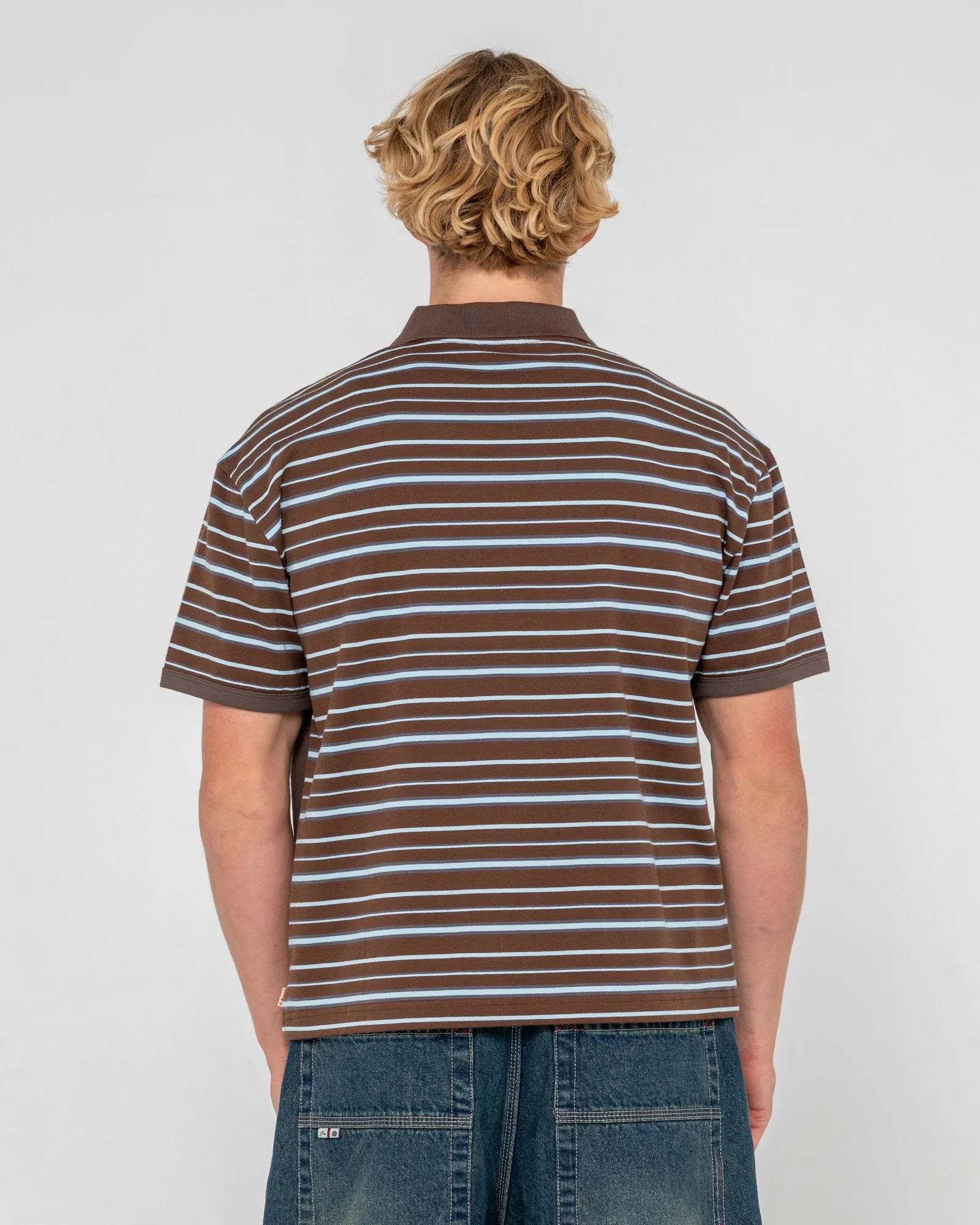 Pop Off Short Sleeve Polo sold by Rusty product image thumbnail 2