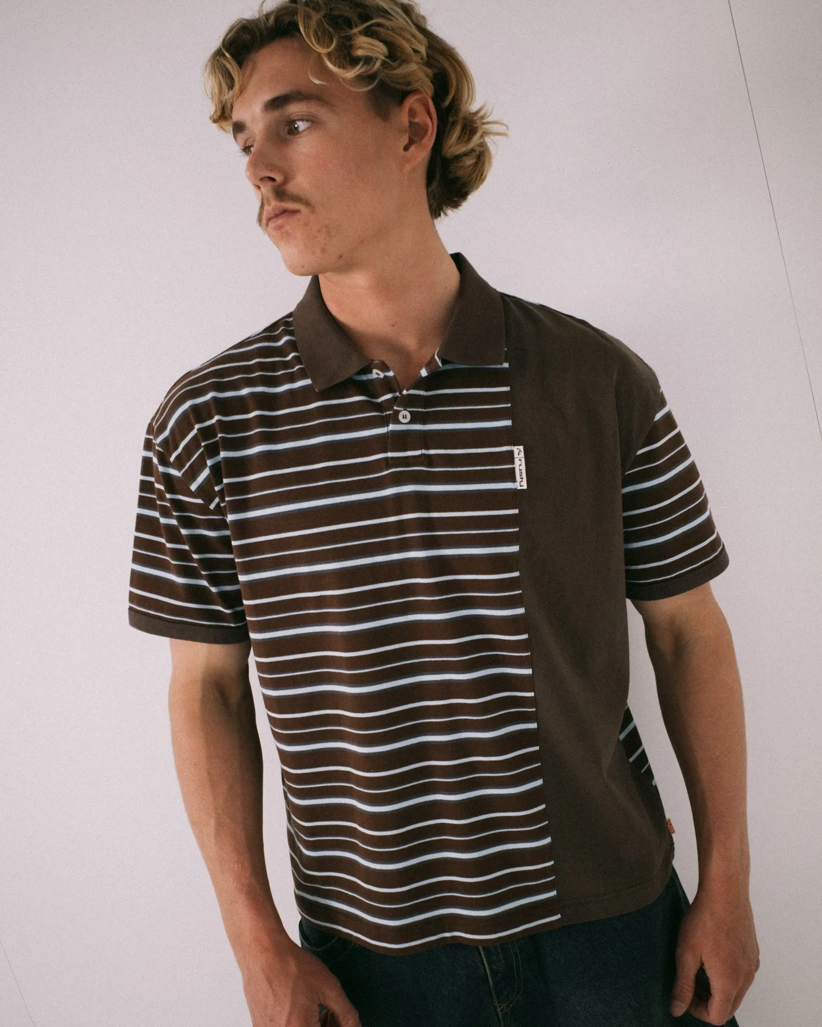 Pop Off Short Sleeve Polo sold by Rusty product image thumbnail 4