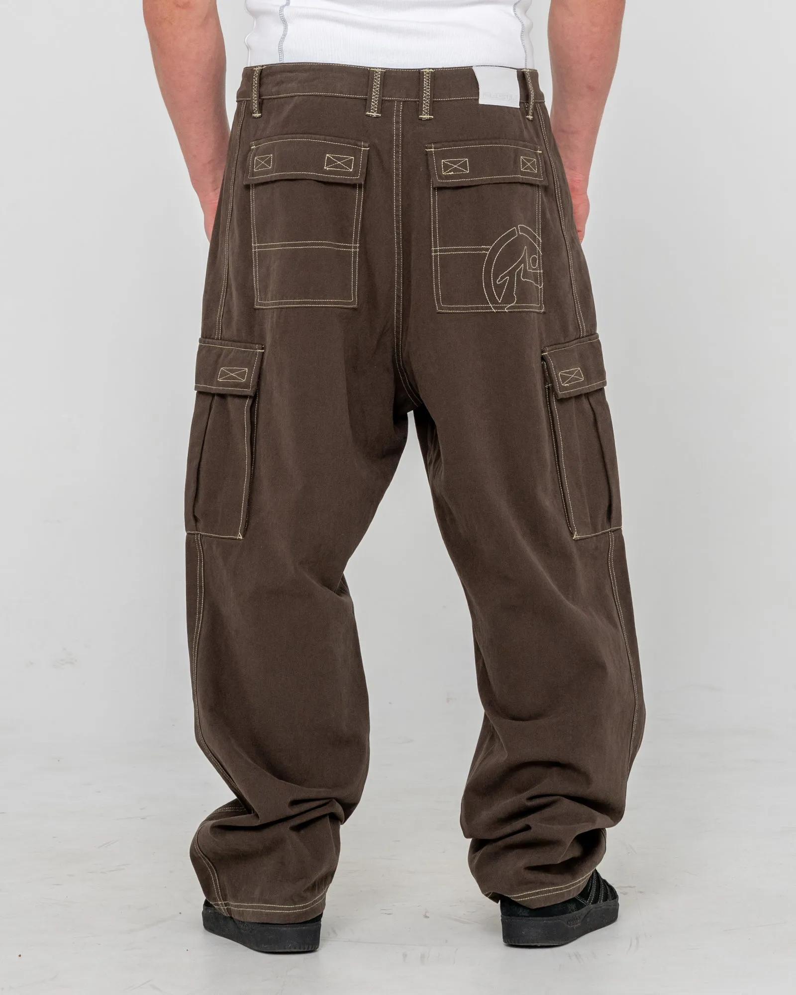 Grizzly Baggy Cargo Pant sold by Rusty product image thumbnail 2