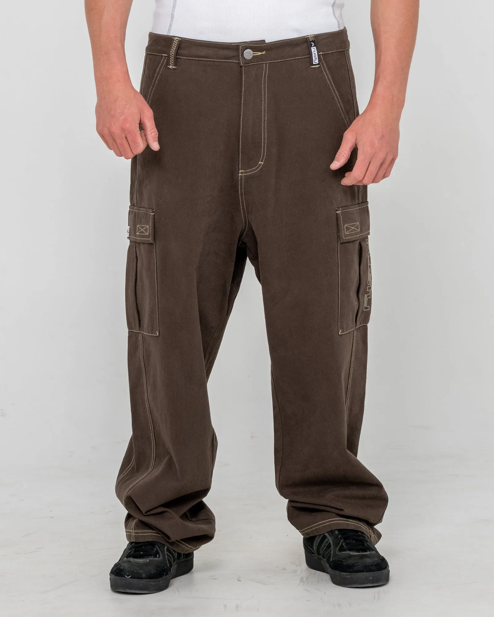 Grizzly Baggy Cargo Pant sold by Rusty