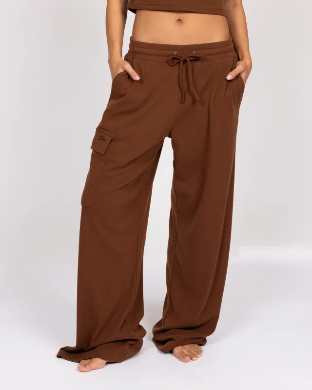 Remi Wide Leg Lounge Pant made by Rusty
